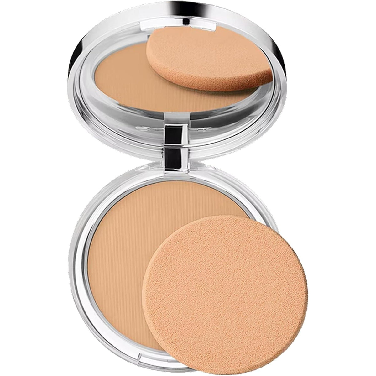 316333 - CLINIQUE Pudër e dyfishtë për fytyrën Superpowder | Pudër dhe fondatinë e lehtë në një | Mbulim mesatar + përfundim mat