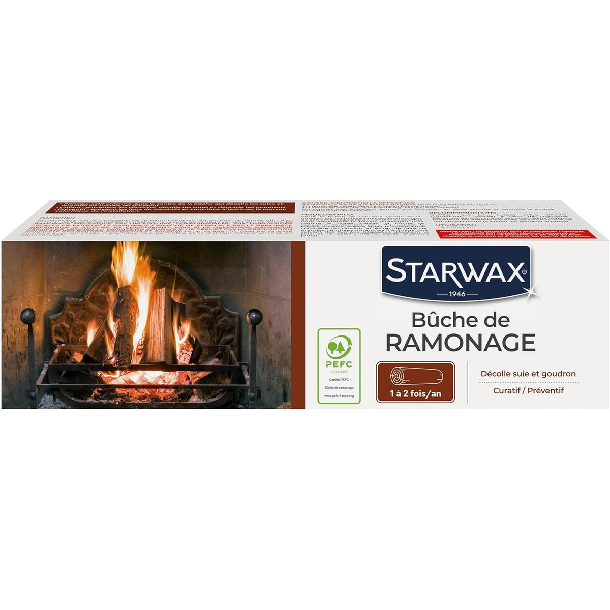 303554 - STARWAX Trung Pastrimi Oxhaku për Soba dhe Oxhaqe, Ideal për lirimin dhe zbërthimin e blozës dhe katranit, I përshtatshëm për të gjitha llojet e oxhaqeve, Pa erë, 1 Njësi (Pako me 1)