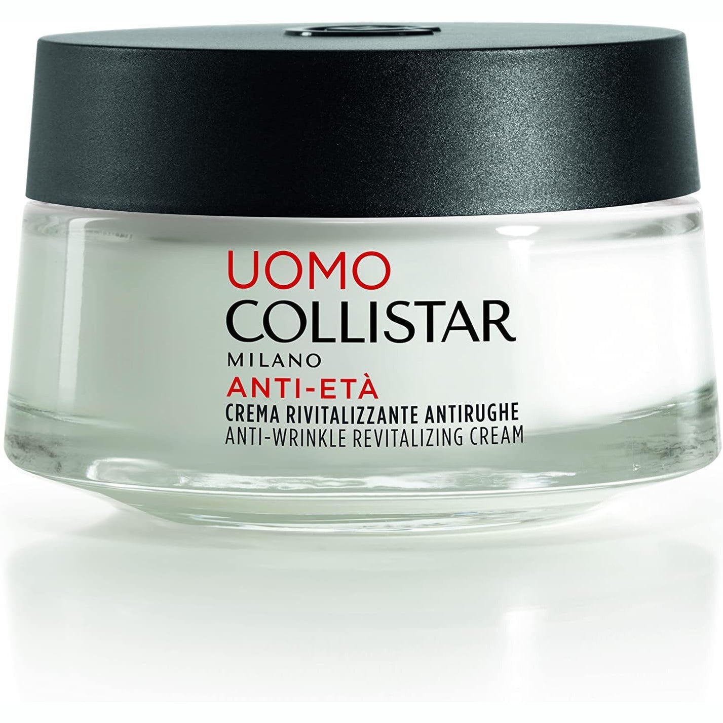 271332 - COLLISTAR Krem Rigjallërues Kundër Rrudhave për Meshkuj 50 ml, Jo i Yndyrshëm, Absorbohet Lehtë