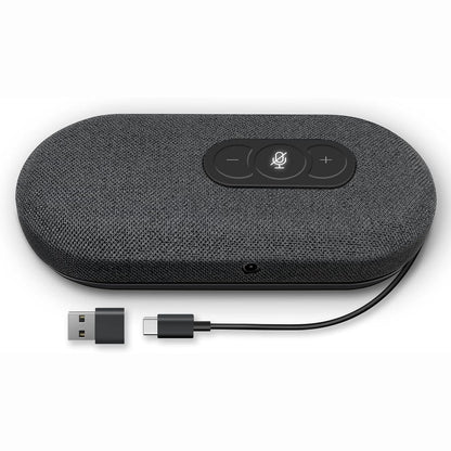 276338 - RAYBIT Altoparlant dhe mikrofon për konferenca USB, kapës zëri 360 gradë, ulje zhurme, anulim jehone, i pajtueshëm me Zoom, ekipe, Skype, PC, laptop, desktop