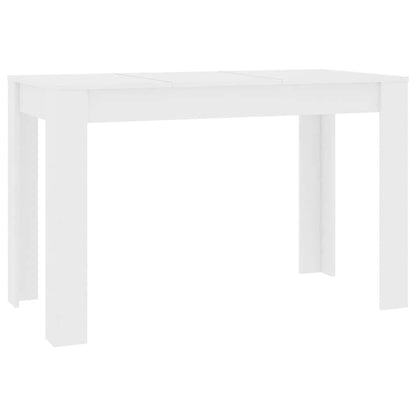 280552 - vidaXL Tavolinë Ngrenie e Bardhë 120x60x76 cm Dru i Inxhinieruar (dërrasë e grimëcuar)