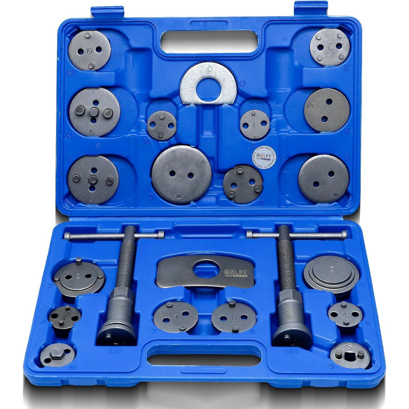 288741 - CCLIFE Set tërheqës pistoni frenash me 22 pjesë, universale për makinën, Mjet për automobila