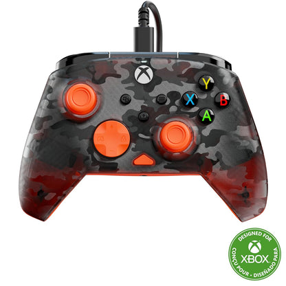 268348 - TURTLE BEACH Rematch Core Ghost Camo, Gamepad me tela, i licencuar për Xbox Series XS, Xbox One dhe PC, Butona audio, motorë dridhjeje, kabllo 3m