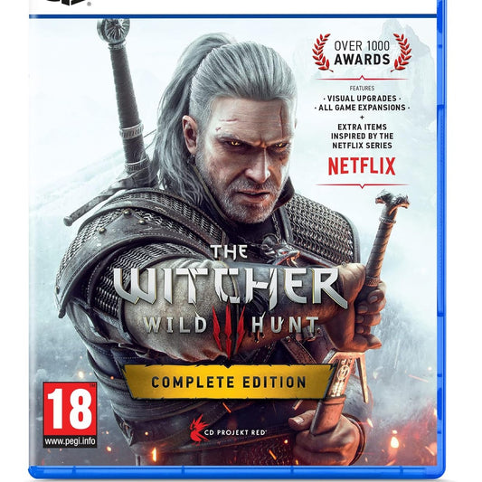 189792 - NAMCO - Lojë për Playstation 5, The Witcher 3 Wild Hunt nga CD Projekt Red, versioni i plotë, Gjuha: Anglisht