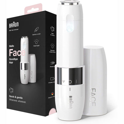 307521 - BRAUN Epilator për Fytyrën FS1000, me Trimmer Precizion, i Bardhë