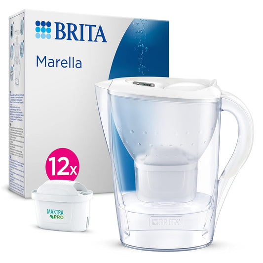 231191 - BRITA Marella Enë filtri uji 2.4L me 12 filtra MAXTRA PRO