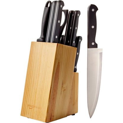 214065 - AMAZON BASICS Set thikash me 7 pjesë me bllok, i zi