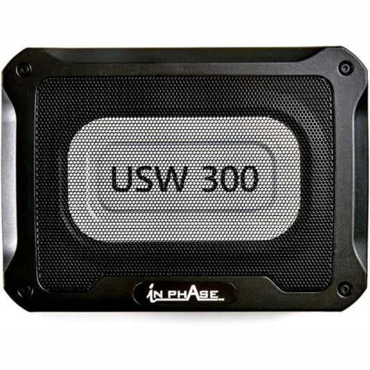 319373 - USW300 Set Subwooferësh për Makina nën sedilje, 300W, Subwoofer Aktiv, i Zi