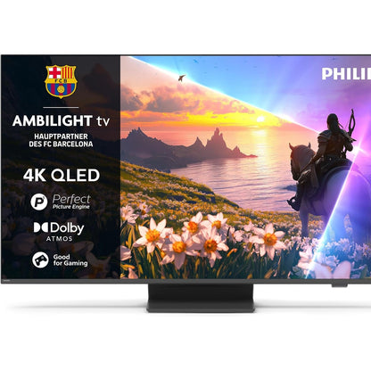 308482 - PHILIPS Ambilight 43PUS8600 4K QLED Smart TV - 43 Zoll, P5 Perfect Picture Engine Ultra HD, Titan OS, Dolby Vision, Dolby Atmos