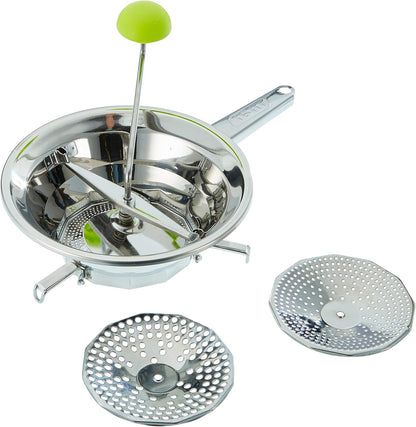 227225 - IBIL Kalimash Classic set me 3 disqe 24 cm, çelik inox, argjend, 24 x 9 x 9 cm, 4 njësi