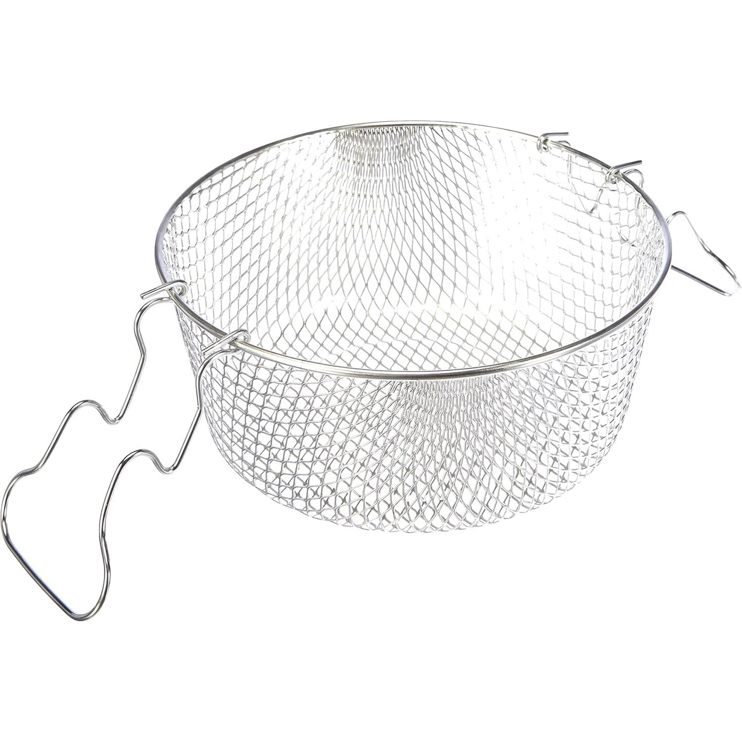 263759 - ibili 751823 Shportë me doreza, metal argjendi, 23 x 23 x 10 cm