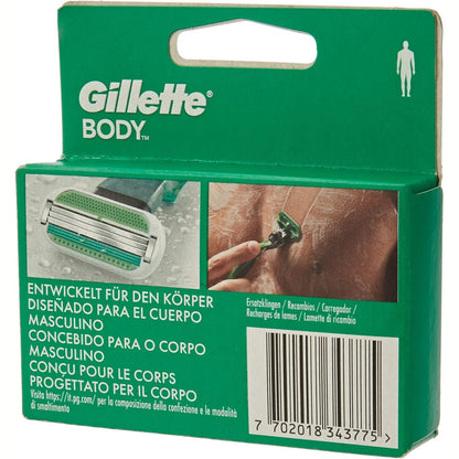 275660 - GILLETTE Brisqe Rroje për Burra, 4 Tehe Zëvendësuese Origjinale
