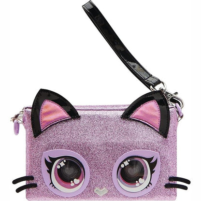 141807 - Çantë dore për kyç Purse Pets me shkëlqim Kitty (6067884)