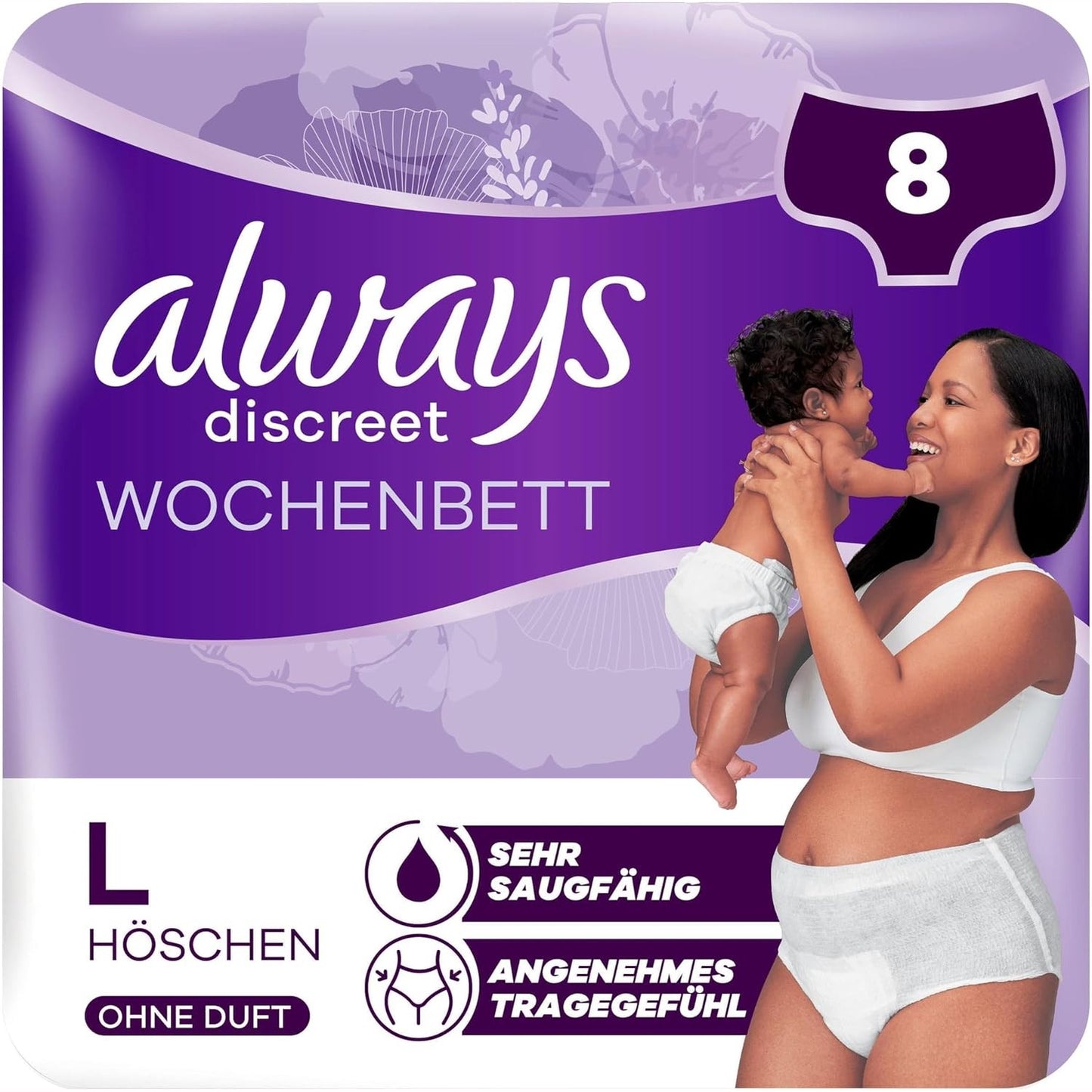 318423 - ALWAYS Të brendshme Discreet Postnatal L