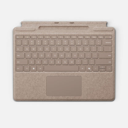 305061 - MICROSOFT Tastiera Surface Pro me Hapësirë Ruajtjeje për Stilolaps, Sand, QWERTZ, E pajtueshme me Surface Pro Copilot+ PC (Edicioni i 11-të), Surface Pro 9 dhe Surface Pro 8