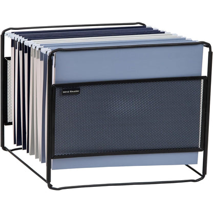 214942 - MIND READER Organizues skedarësh varës, 13" L x 9.75" B x 10.25" H, E zezë