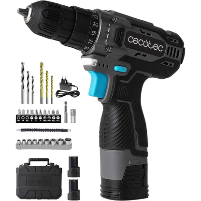 292735 - CECOTEC Sharrëxhi pa tel PowerForce 1620 Easy Hand, 16V 2000mAh, 2 nivele shpejtësie deri në 1500rpm, çift rrotullues 38Nm, përfshin çantën e mbajtjes dhe aksesorët