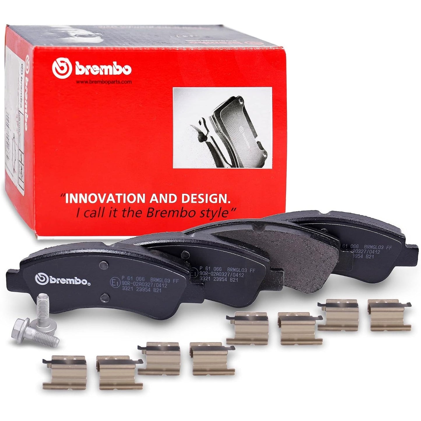 288717 - Brembo P 61 066 - Mbushëse frenash - Përpara