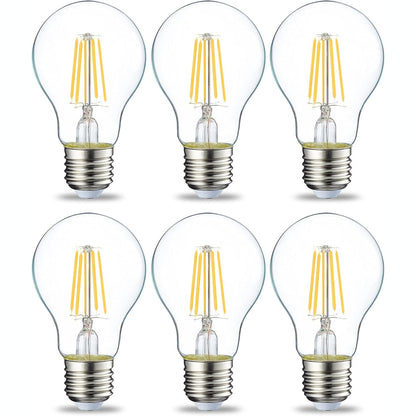 215797 - AMAZON BASICS Pako me 4 llamba LED, Bazë me Vidë Edison E27, 4.3W (Ekuivalente me 40W)