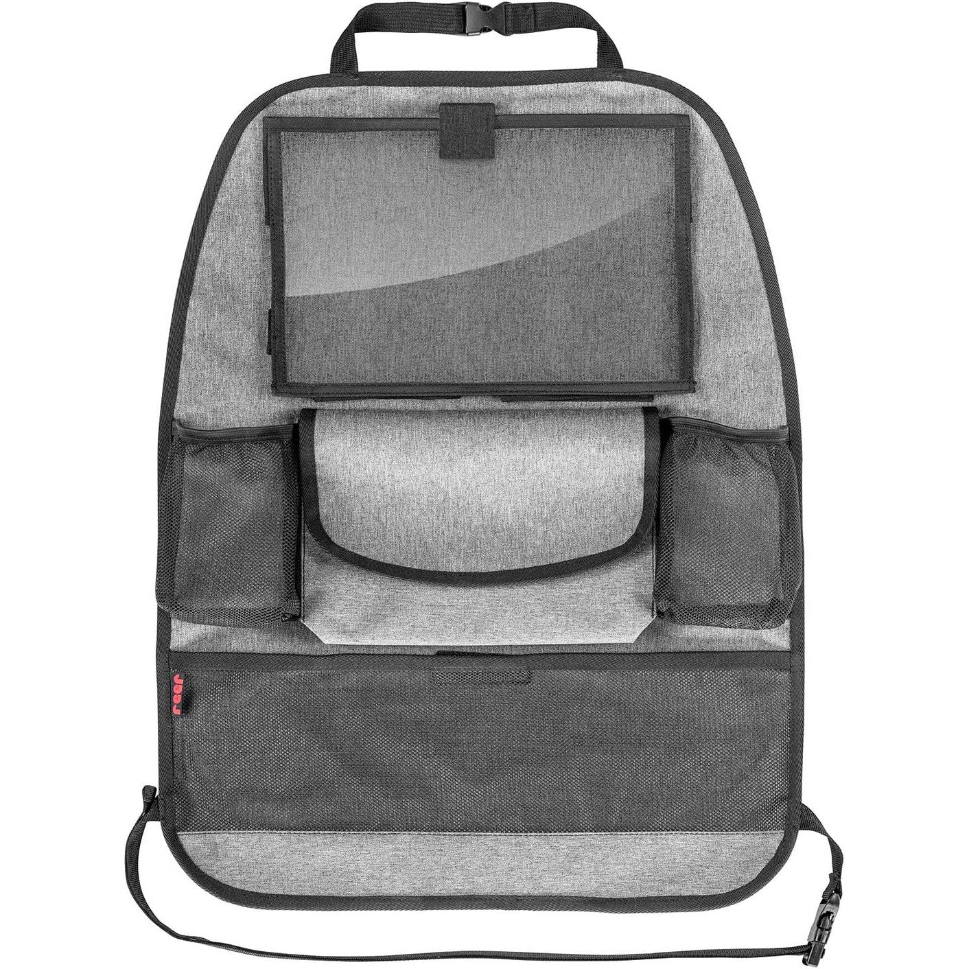 318190 - REER Organizues për sediljet e pasme të makinës TravelKid Tidy - Rezistent ndaj papastërtive - Gri