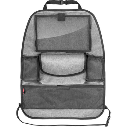 318190 - REER Organizues për sediljet e pasme të makinës TravelKid Tidy - Rezistent ndaj papastërtive - Gri