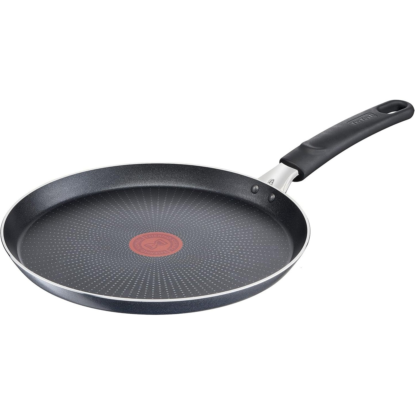 218140 - TEFAL Tigan për krepa, alumini, i zi, 25 cm, i pajtueshëm me induksion