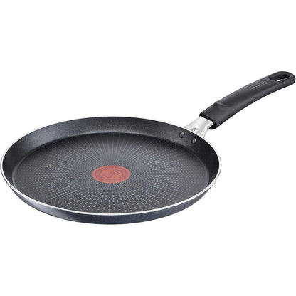 218140 - TEFAL Tigan për krepa, alumini, i zi, 25 cm, i pajtueshëm me induksion