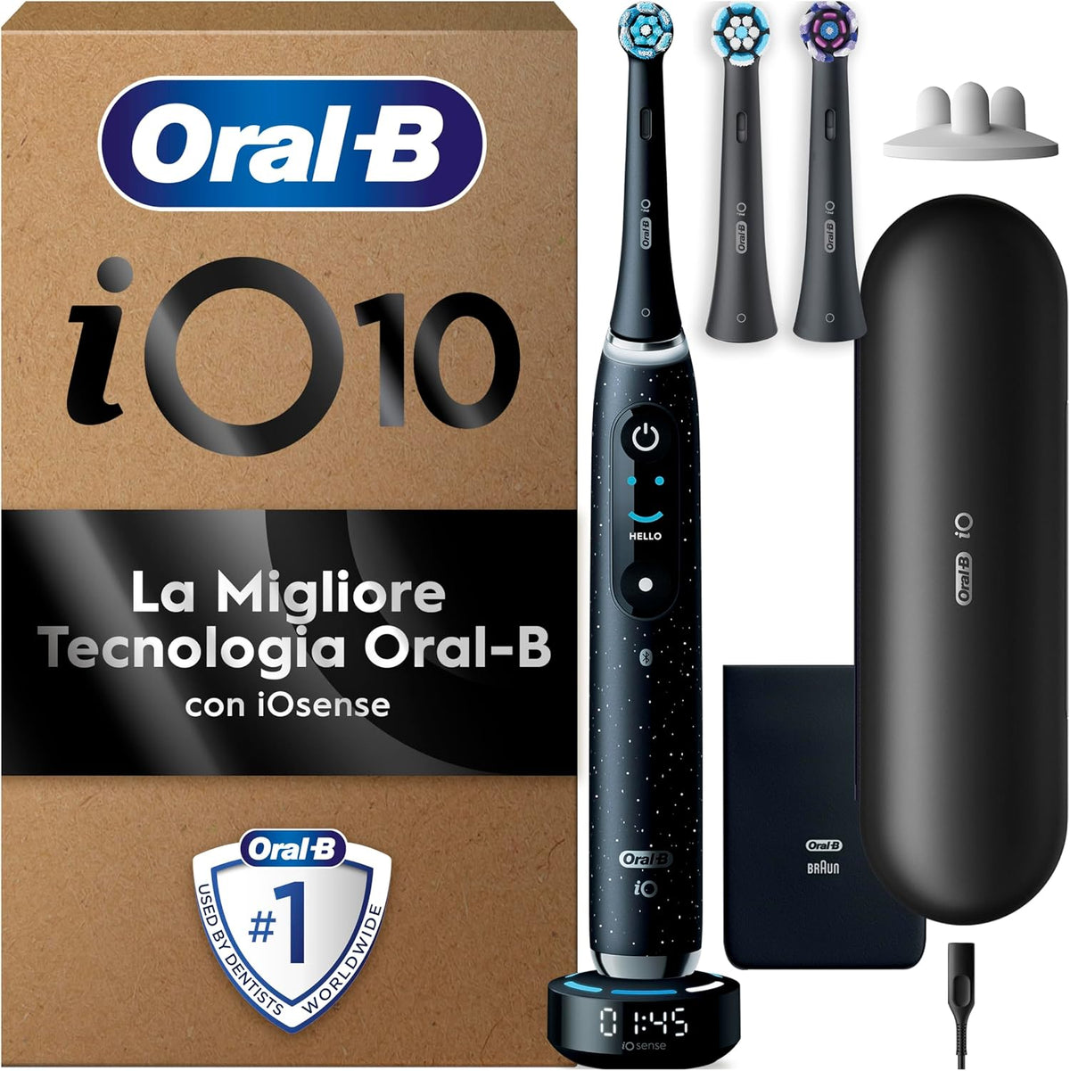 307100 - ORAL-B Furçë dhëmbësh elektrike iO Series 10, e zezë
