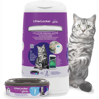 240177 - LITTERLOCKER Kova ORIGJINALE e mbeturinave të maceve, 50% më efikase
