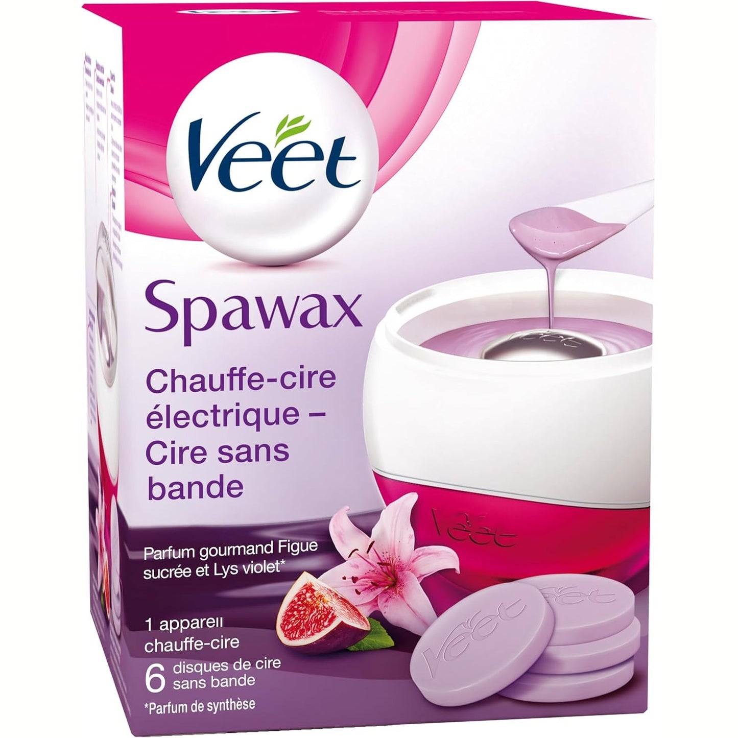 316700 - Veet Kit SpaWax me Ngrohës Elektrik Dylli dhe 6 Mbushje Dylli