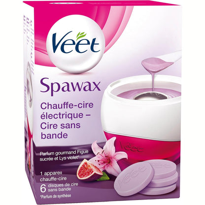 316700 - Veet Kit SpaWax me Ngrohës Elektrik Dylli dhe 6 Mbushje Dylli