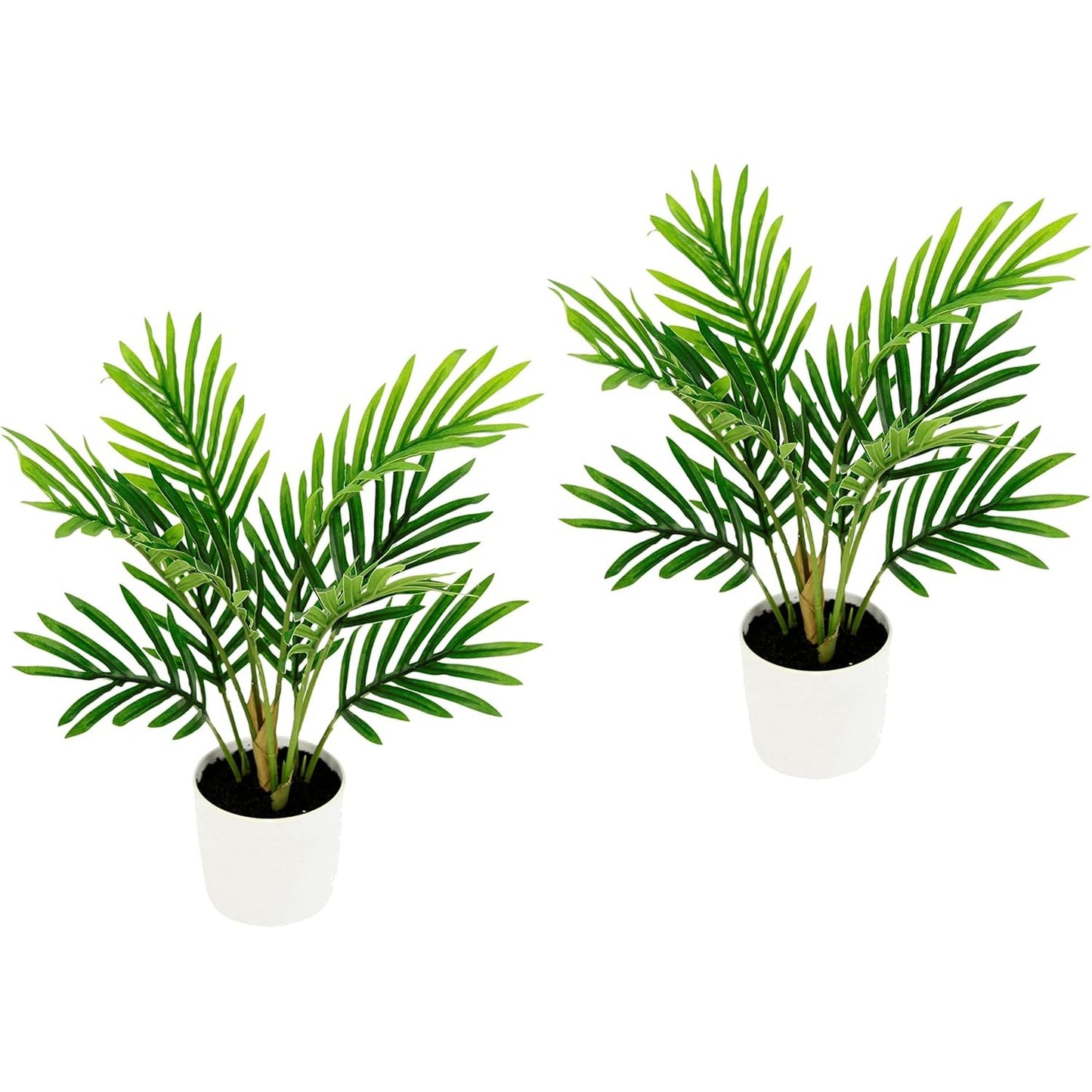 214375 - FLAIR Bimë Artificiale Tropikale Mini e Vogël me Dizajn Areca, 30 cm