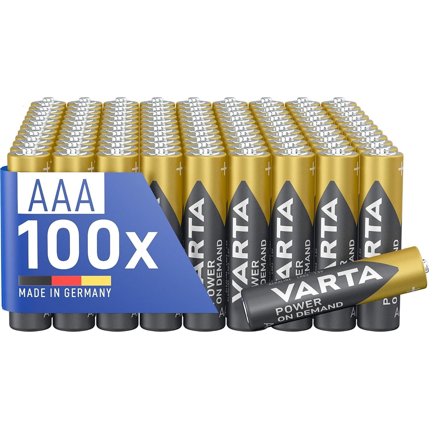 268384 - VARTA BATERI TË RIKARIKUESHME AAA, PAKO ME 16 COPË, 1000 MAH NI-MH, TË PARAKARIKUARA, GATI PËR PËRDORIM