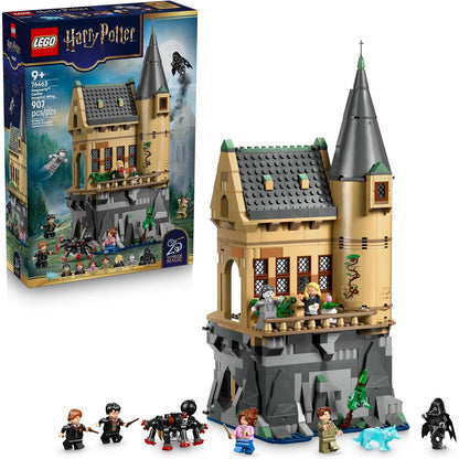 141541 - LEGO Harry Potter Kështjella e Hogwarts: Kulla e Infermierisë – Lodër ndërtimi për vajza dhe djem – Set për lojëra me role për fëmijë, 9+ vjeç – Me 7 minifigura dhe figurën e patronusit ujk – Ide dhurate për ditëlindje – 76463
