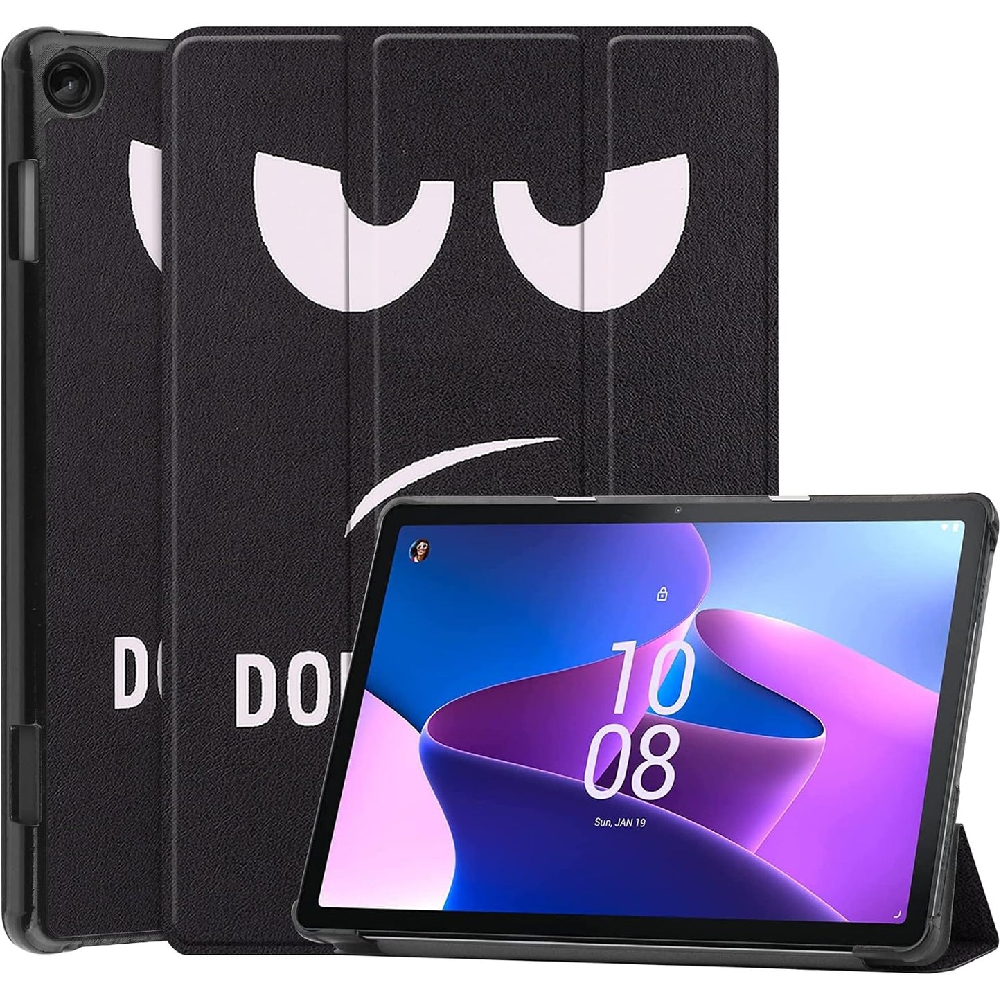 267296 - Dlahaby Mbrojtëse e pajtueshme me Lenovo Tab M10 3rd TB328 10.1" 2022, Mbrojtëse me funksion mbështetëse, Ekrani me prekje nuk përfshihet