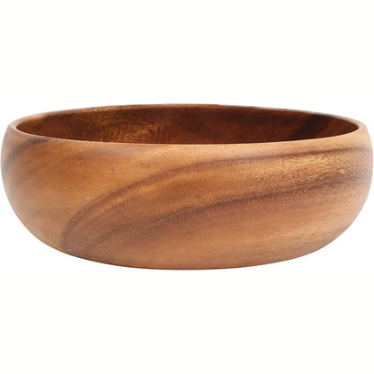 222516 - PREMIER HOUSEWARES Tas sallate Kora, prej druri akacie, i madh dhe i rrumbullakët