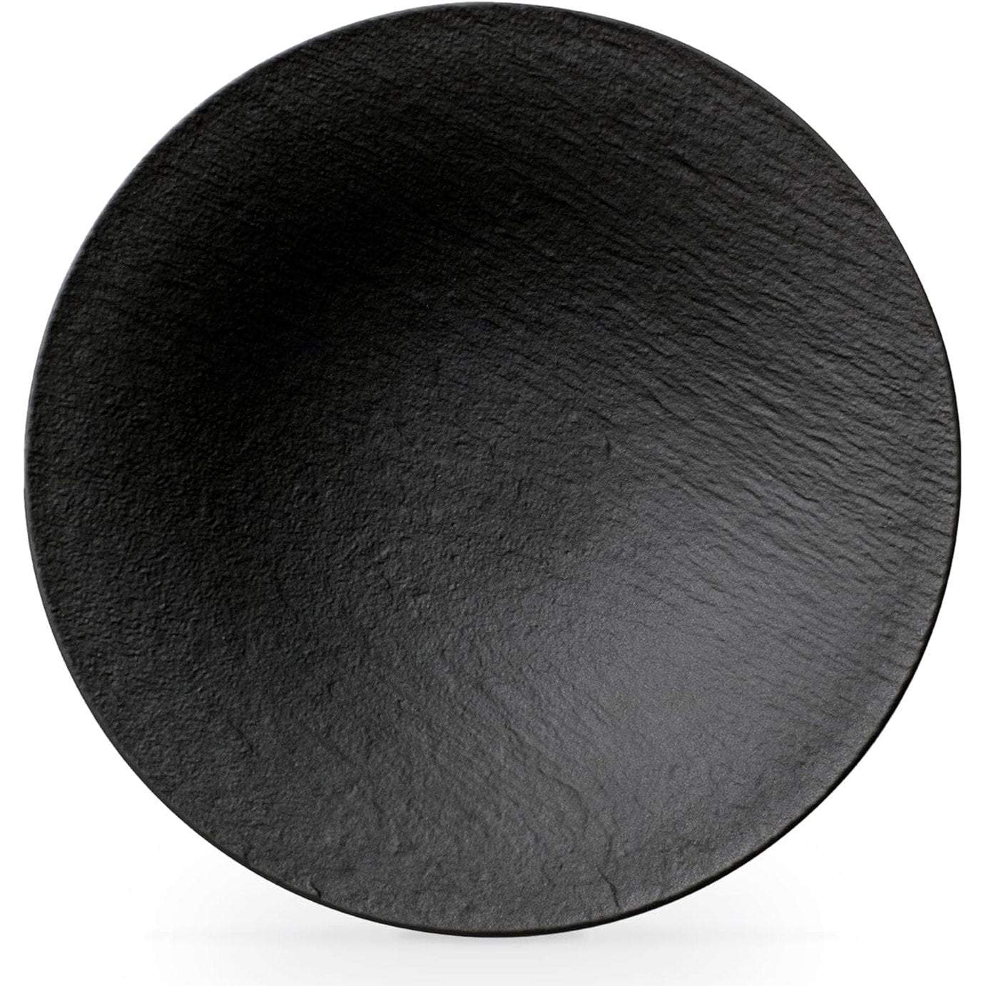 184717 - VILLEROY & BOCH - Tas dekorativ, guri prodhuar, zezë mat, për pjekje dhe darkë, porcelan premium