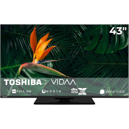 272614 - TOSHIBA Televizor Smart VIDAA 43LV3F63DA Full HD HDR, akordues i trefishtë, Bluetooth, LED TV