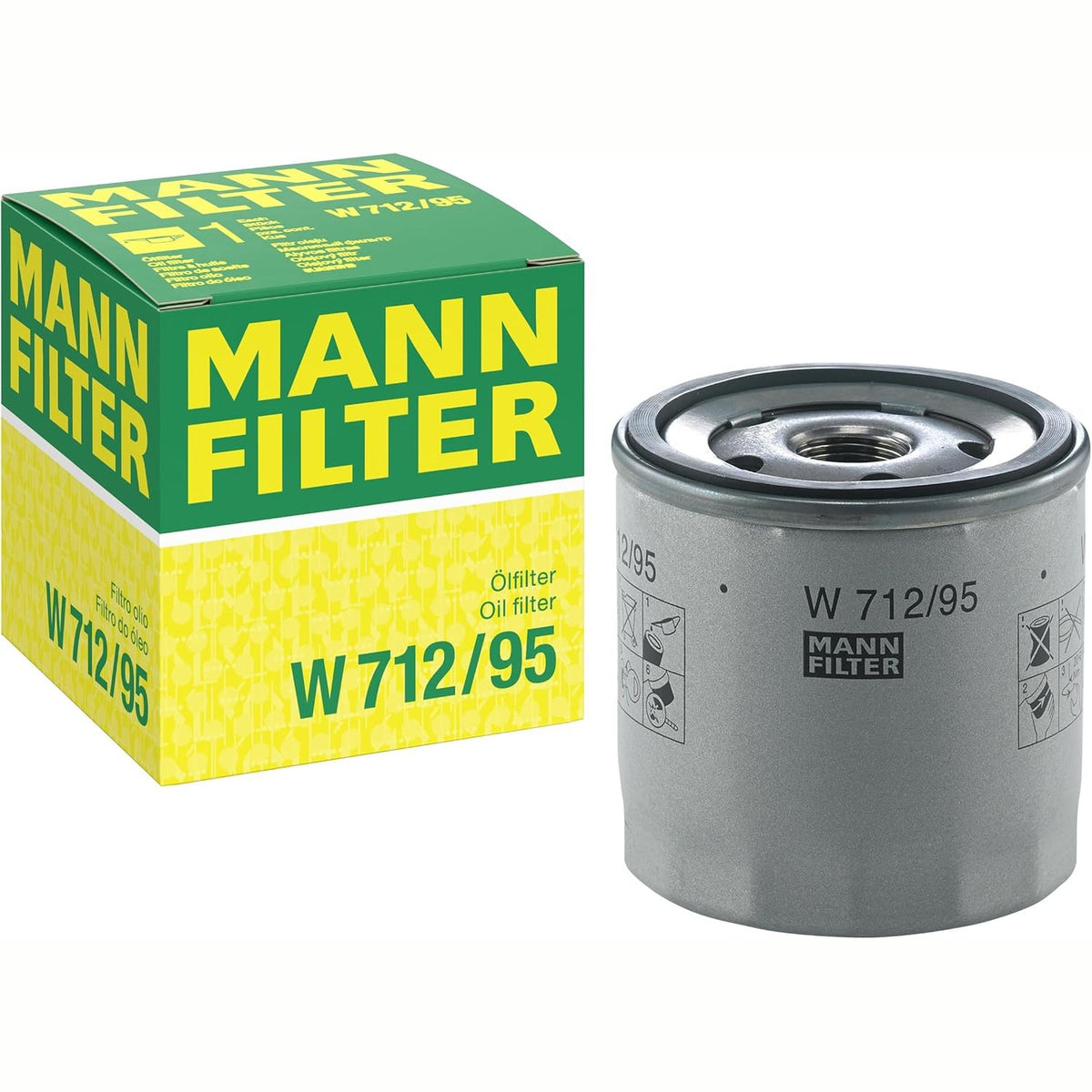 335209 - MANN-FILTER Filtri i Vajit W 712/95