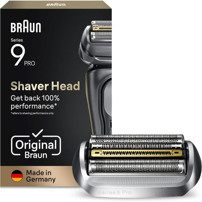 301894 - BRAUN Kokë rroje elektrike Series 9 Pro, pjesë këmbimi origjinale, e përputhshme me rrojën Braun Series 9 Pro, 94M, krom, 1 pako