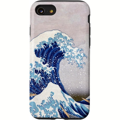 299697 - Vala e Madhe nga Kanagawa Hokusai, Mbështjellëse Arti Japonez për iPhone SE (2020) / 7 / 8