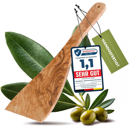 216503 - HAUSWALD® Spatul druri ulliri [Ekstra e Gjerë], pa plastikë, antibakteriale, rezistente ndaj nxehtësisë