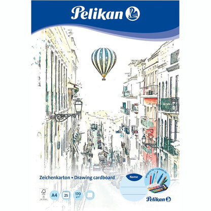 305626 - PELIKAN 236805 Letër vizatimi A4, 25 fletë, 1 copë C4/25