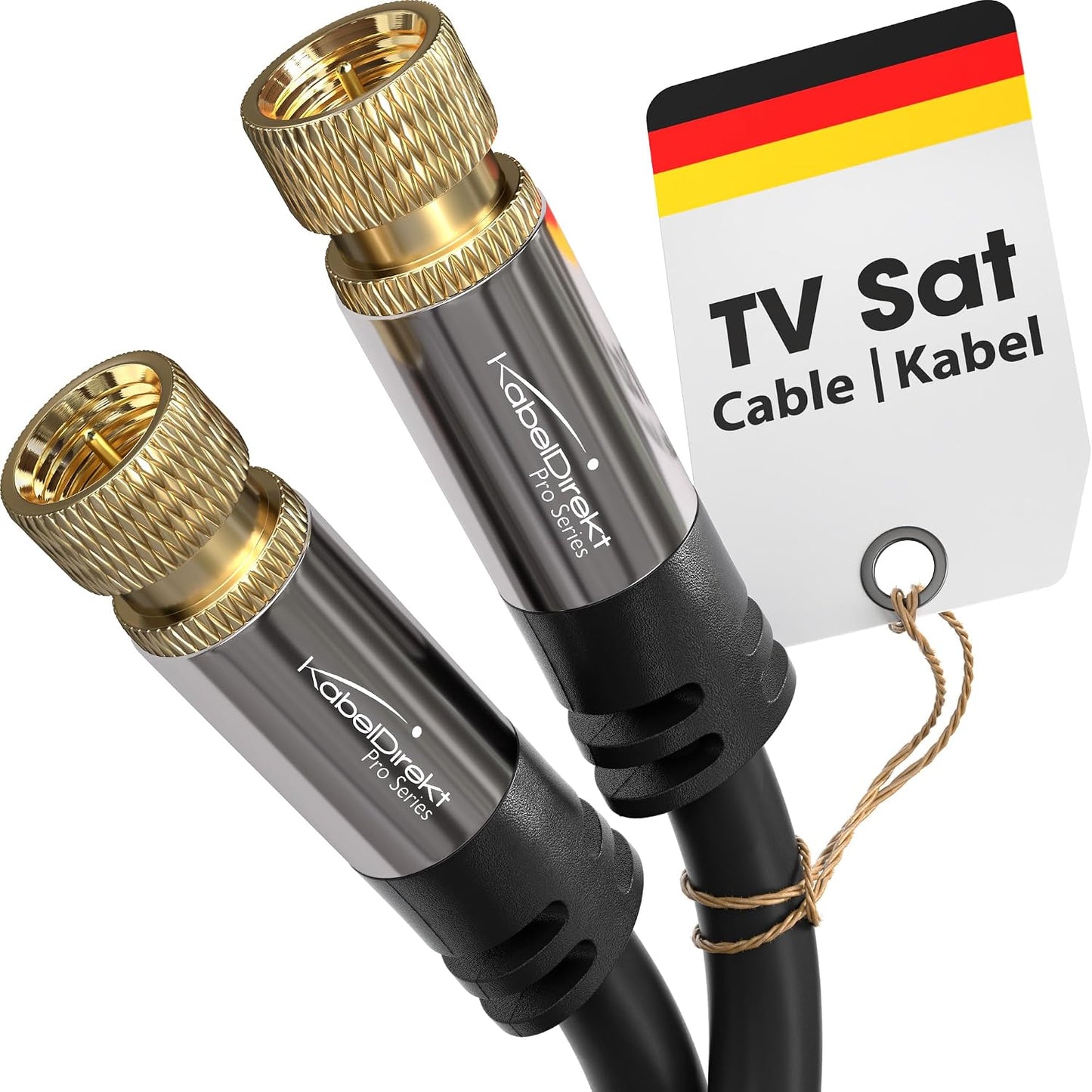 274053 - KabelDirekt Kabllo Antenash Satelitore & TV, Koaksiale – 1.5m – Kabllo 4K Sat me Lidhëse Metalike F – I disponueshëm në 0.5-30m (për radio/TV, DVB-T, DVB-C, DVB-S/DVB-S2, internet, e zezë)