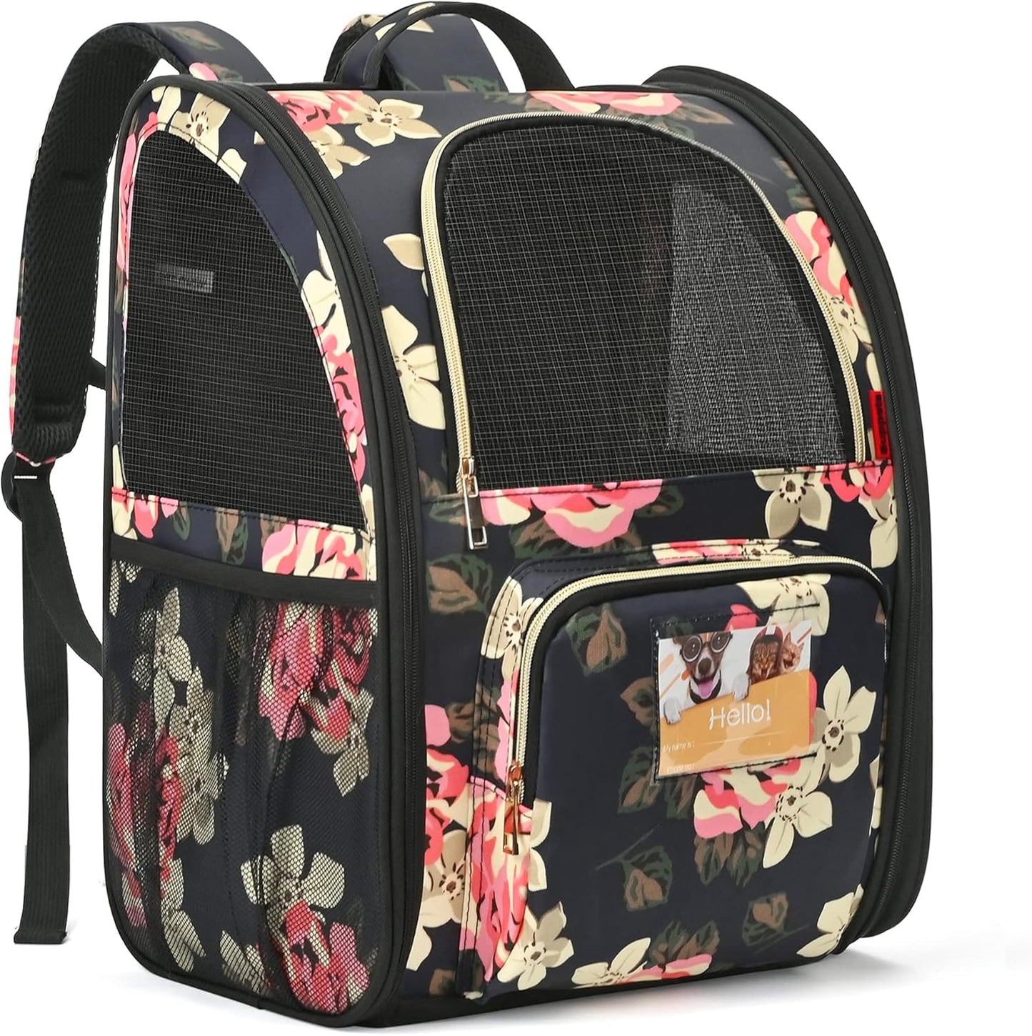 167530 - UTOTEBAG Çantë Shpine për Mace dhe Qen, Model i Ventiluar, e Palosshme dhe e Papërshkueshme nga Uji, me Jastëk të Lajshëm, për Udhetim/Ecje në Natyrë/Jashtë