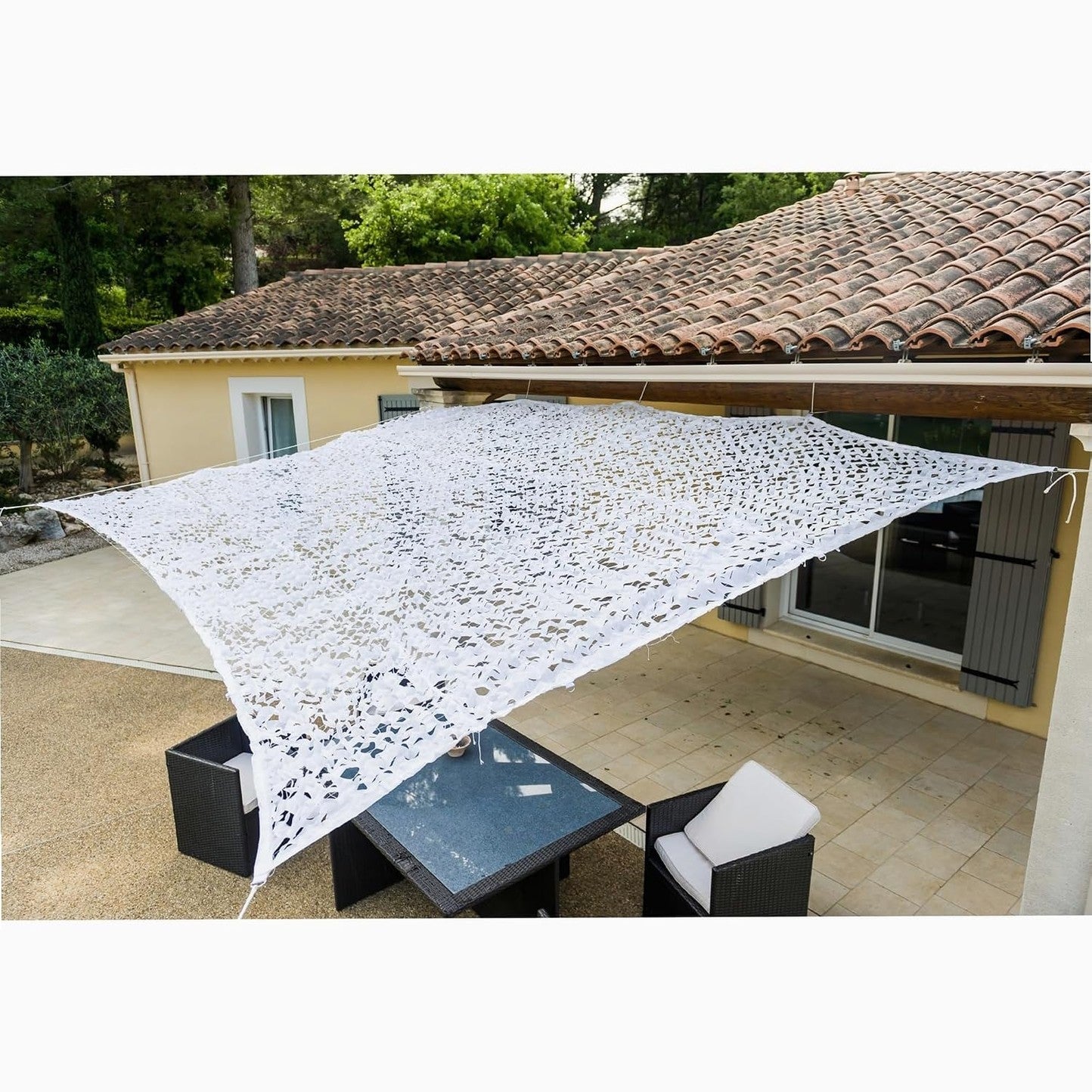 322474 - WERKA PRO Velë Hije e Bardhë me Perforim, 2 x 3m