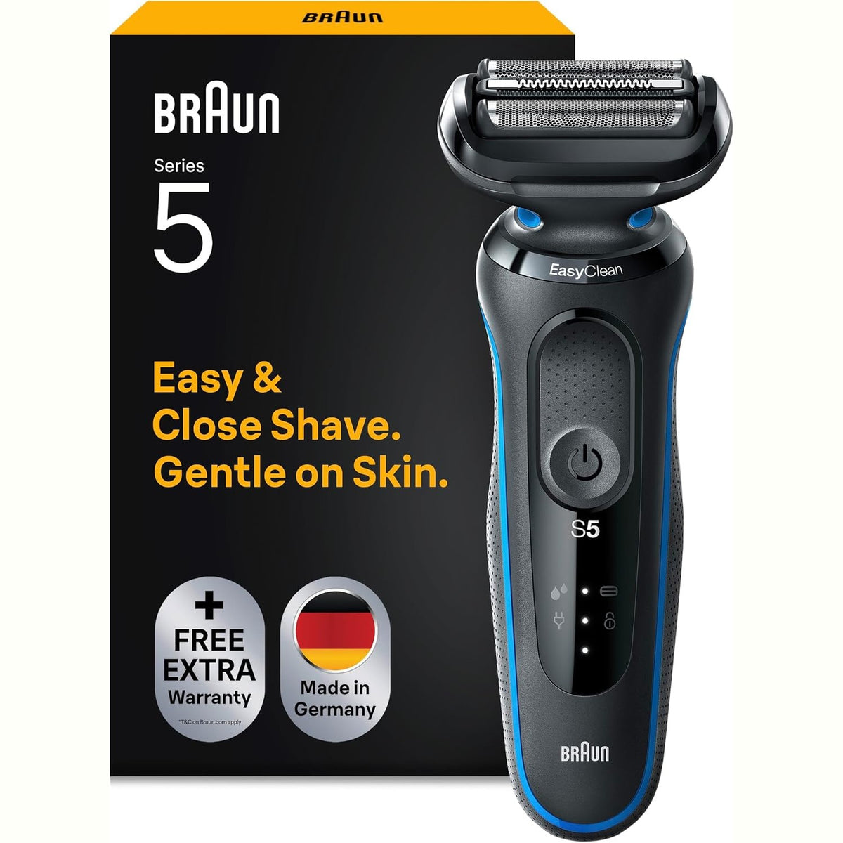 311049 - BRAUN Makinë rroje elektrike Series 5, 51-B1000s, Blu