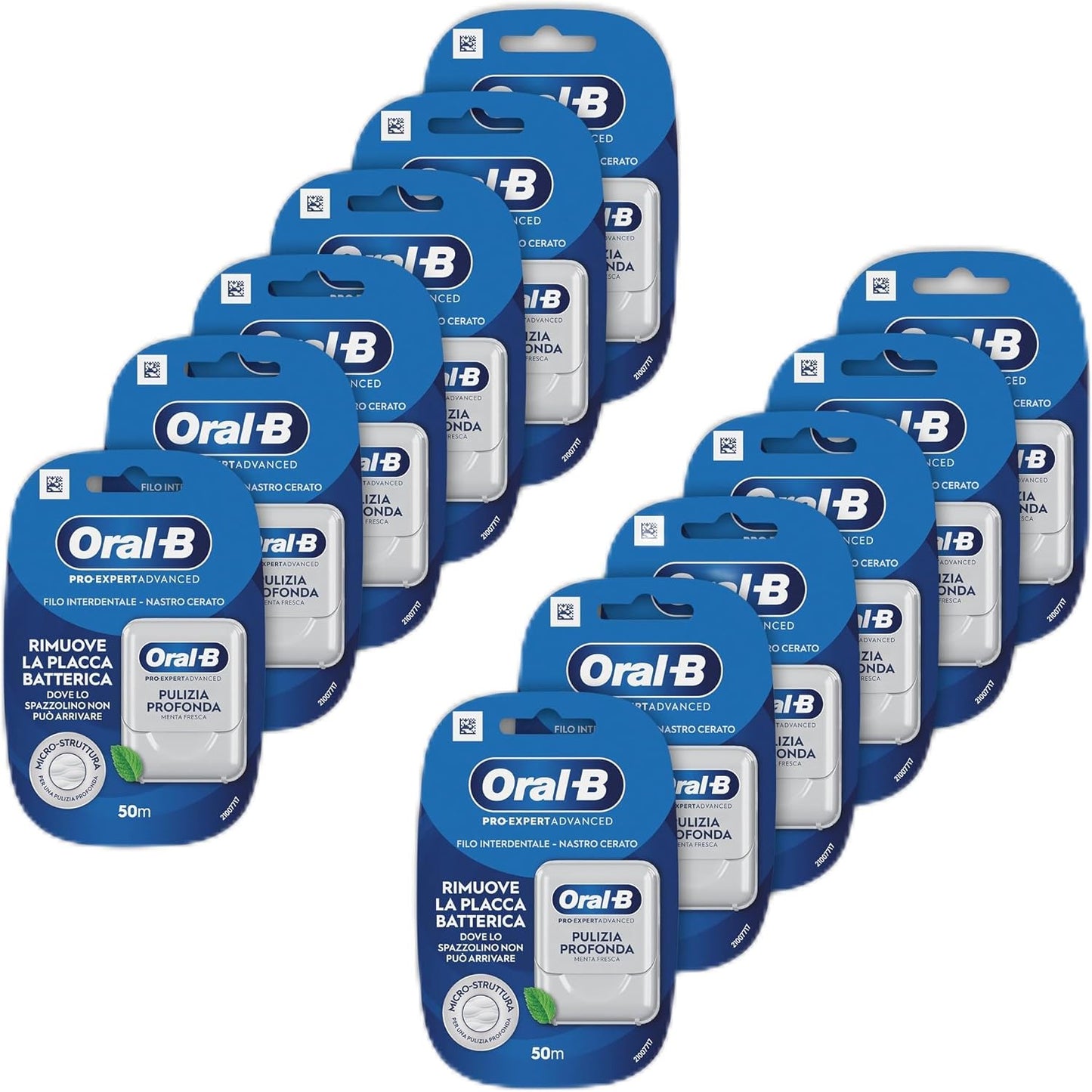 271573 - ORAL-B Fije Dentare Pro-expert Advanced me Shirit të Dyllosur, 50m, Pastrim i Thellë, Mente e Freskët, 11 Fije Dentare