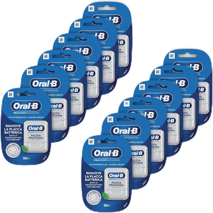 271573 - ORAL-B Fije Dentare Pro-expert Advanced me Shirit të Dyllosur, 50m, Pastrim i Thellë, Mente e Freskët, 11 Fije Dentare