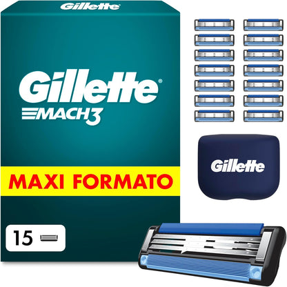 289705 - GILLETTE Brisqe rroje Mach 3 për meshkuj, pako me 15 copë